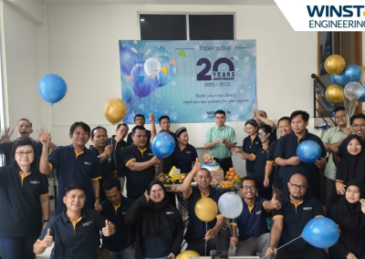 20th company anniversary
