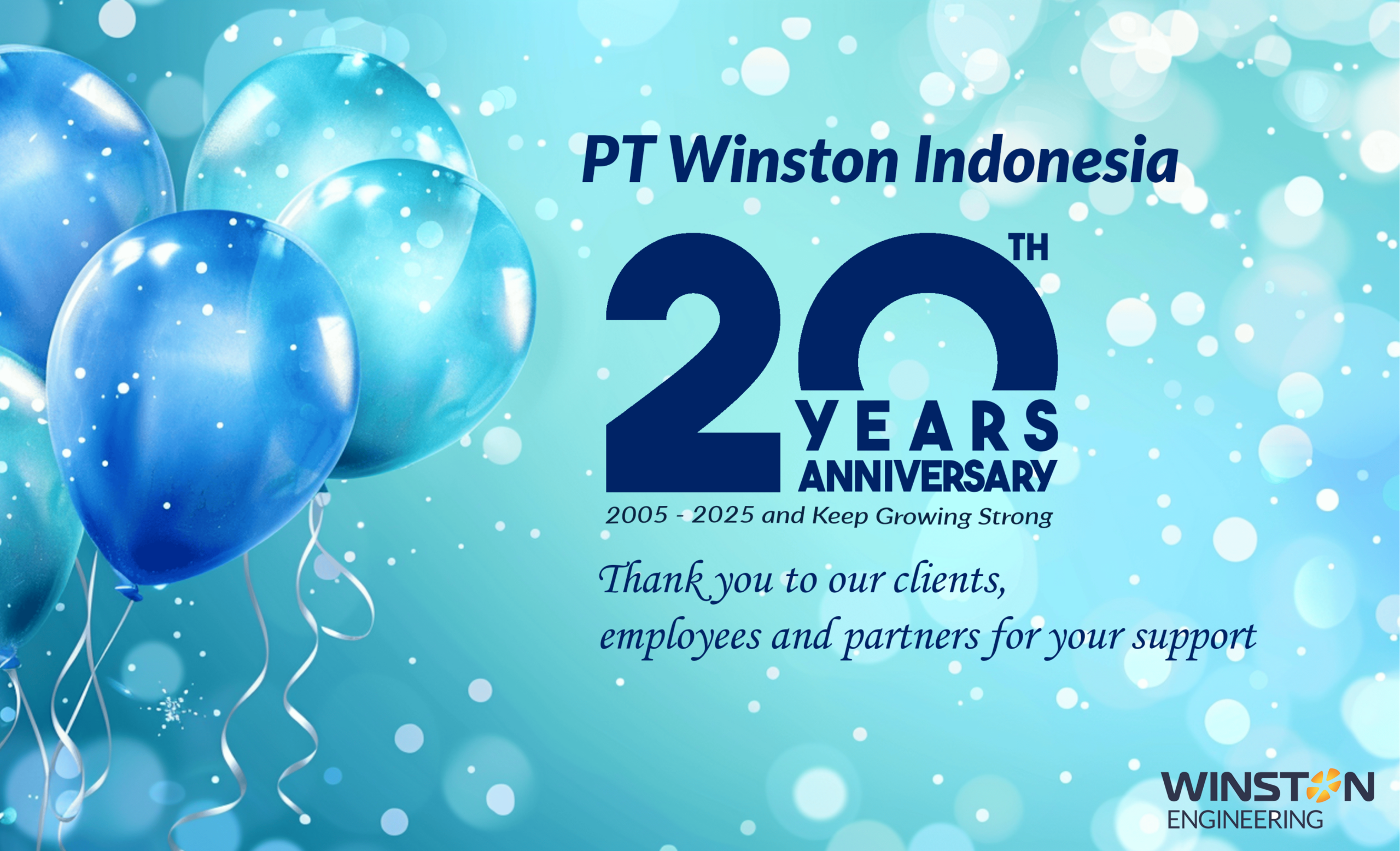 20th company anniversary