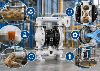 Advantages of AODD Pumps for Fluids Containing Solids