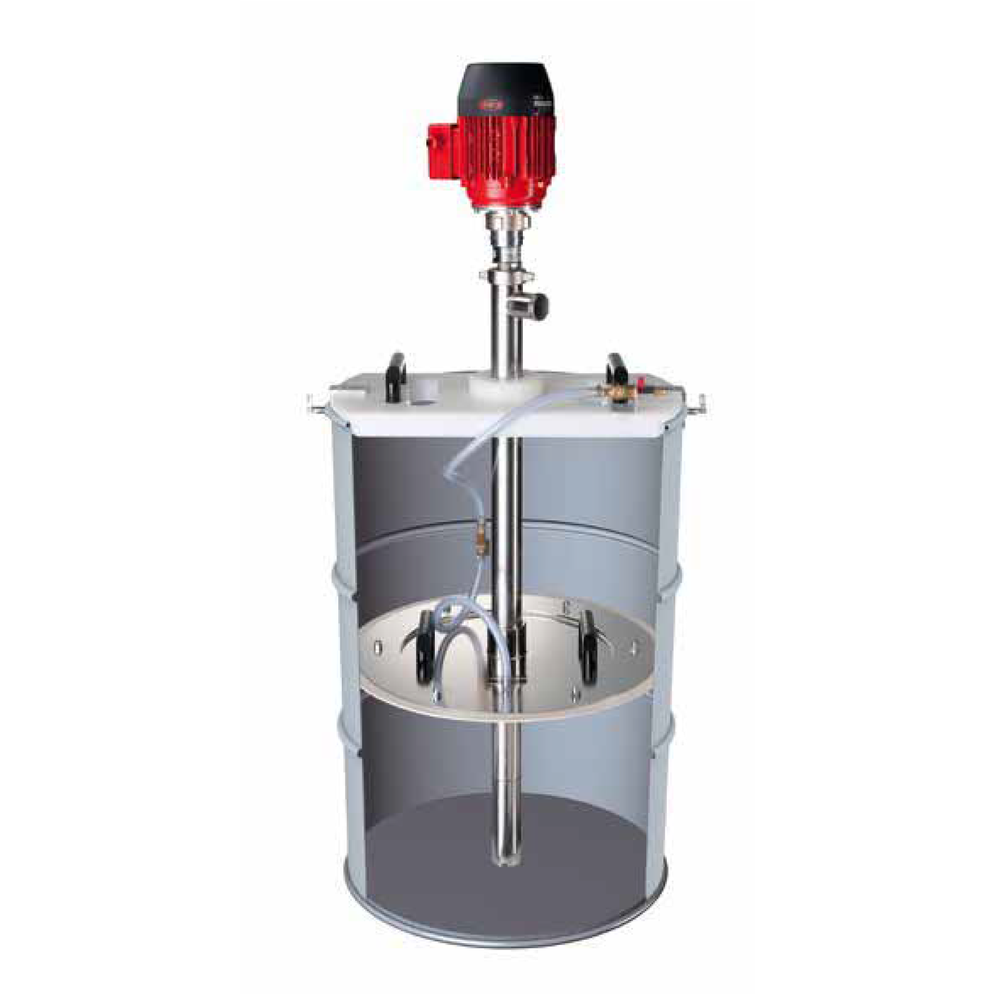 Semi-Auto Drum Emptying System