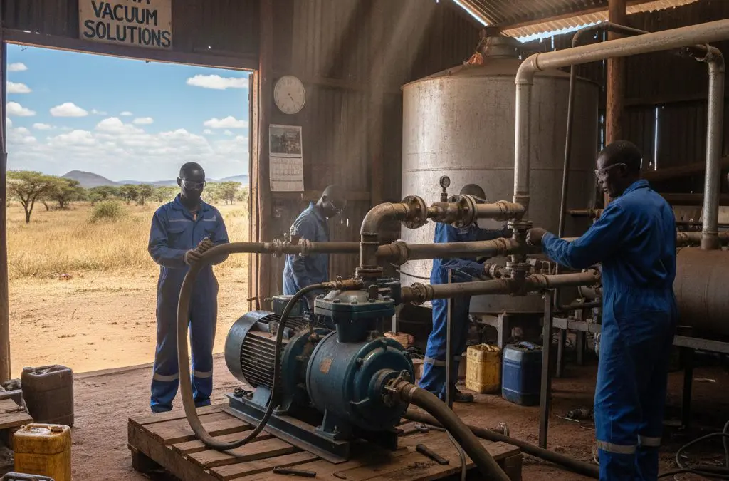How to Maintain Your Vacuum Pump in Kenya: Preventing Dust and Heat Damage
