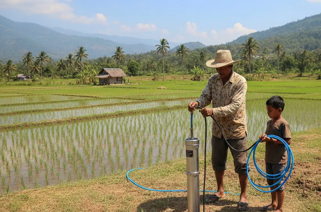 Como Escolher a Bomba Submersível Ideal para Irrigação em Timor-Leste