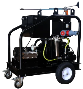 1000bar ultra high pressure washer for marine application