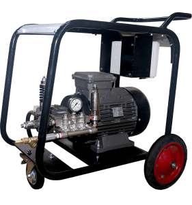 high pressure washer with 500bar performance, made in italy