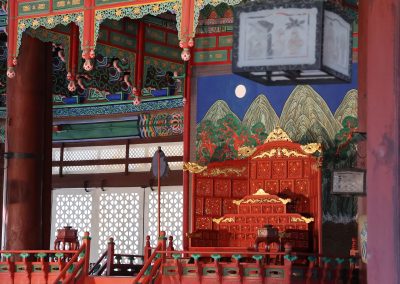 Gyeongbok Palace with Hanbok wearing