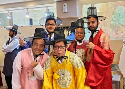 Gyeongbok Palace with Hanbok wearing