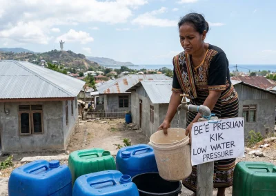 Why Your Water Pressure is Low (Timor-Leste Guide)?