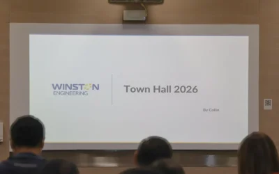 Winston Engineering Comes Together for Townhall Meeting 2026