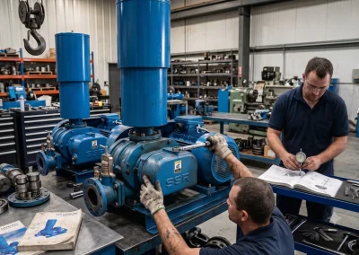 Case Study: Restoring a TAIKO SSR 150 Blower After Severe Internal Wear