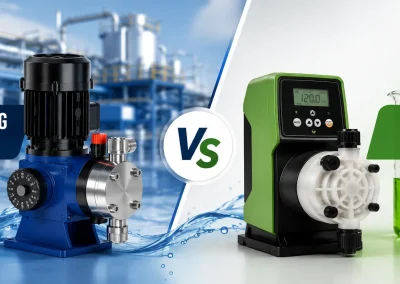 What Is the Difference Between a Metering Pump & a Dosing Pump?
