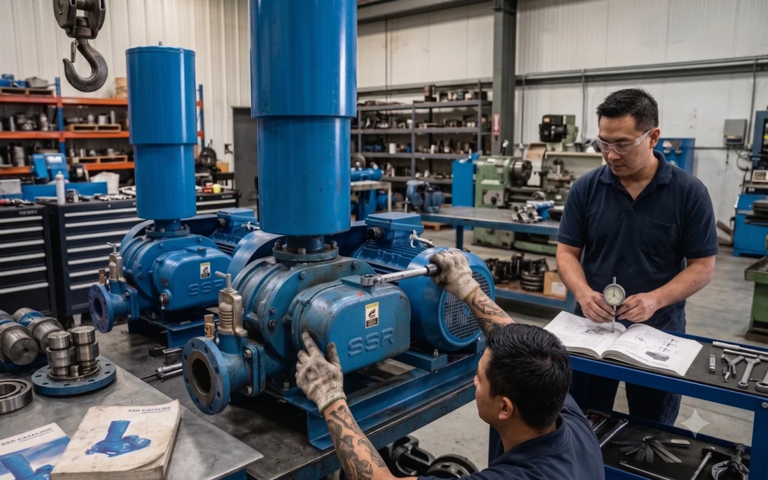 Case Study: Restoring a TAIKO SSR 150 Blower After Severe Internal Wear