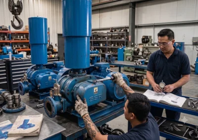 Case Study: Restoring a TAIKO SSR 150 Blower After Severe Internal Wear