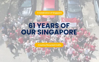 Celebrating SG61: WEC Get Creative with Recycled Landmarks