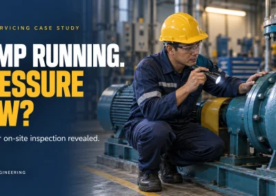 Case Study: Diagnosing Low Pump Discharge Pressure