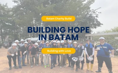 Winston Engineering Singapore Volunteers in Batam