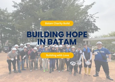 Winston Engineering Singapore Volunteers in Batam
