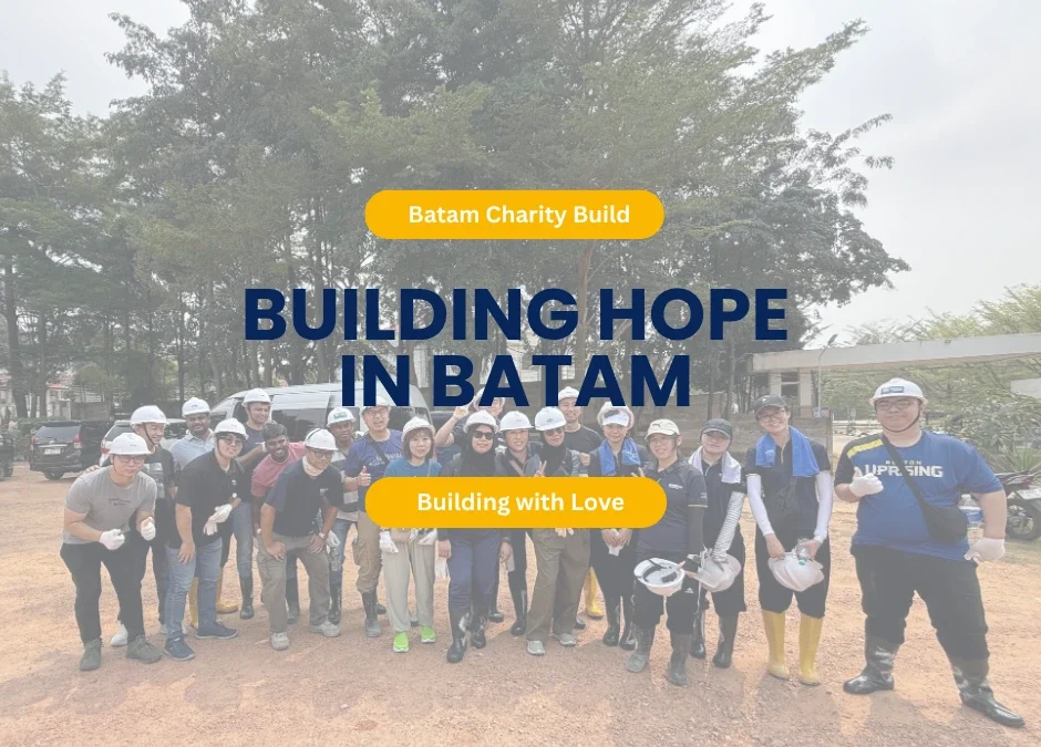 Winston Engineering Singapore Volunteers in Batam