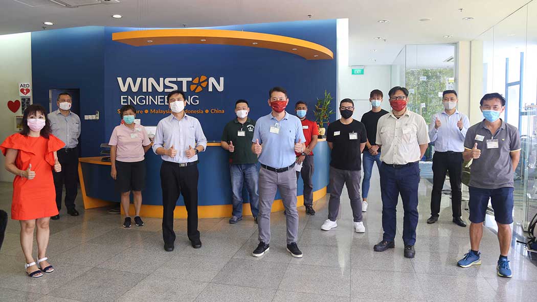 Thank you ActiveSG for visiting Winston Engineering