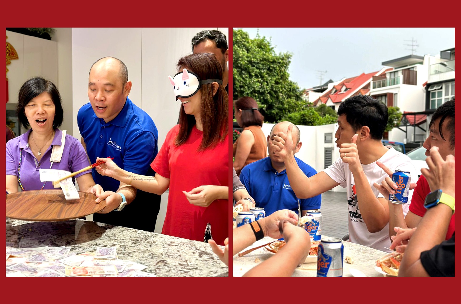 Prosperity Chinese New Year celebration at Boss Henry’s house 2023