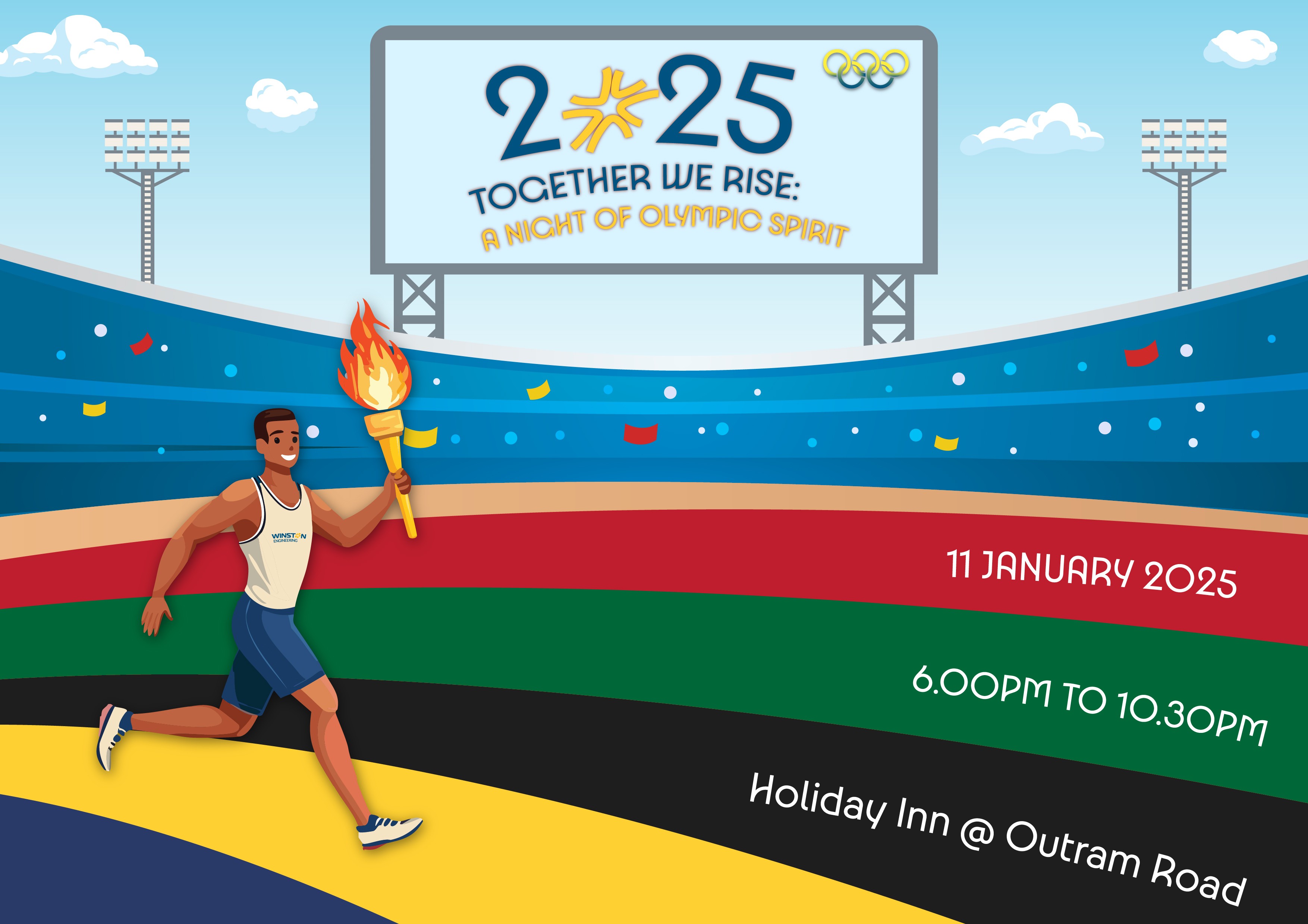 2025 Annual Dinner – Together We Rise : A Night of Olympic Spirit!