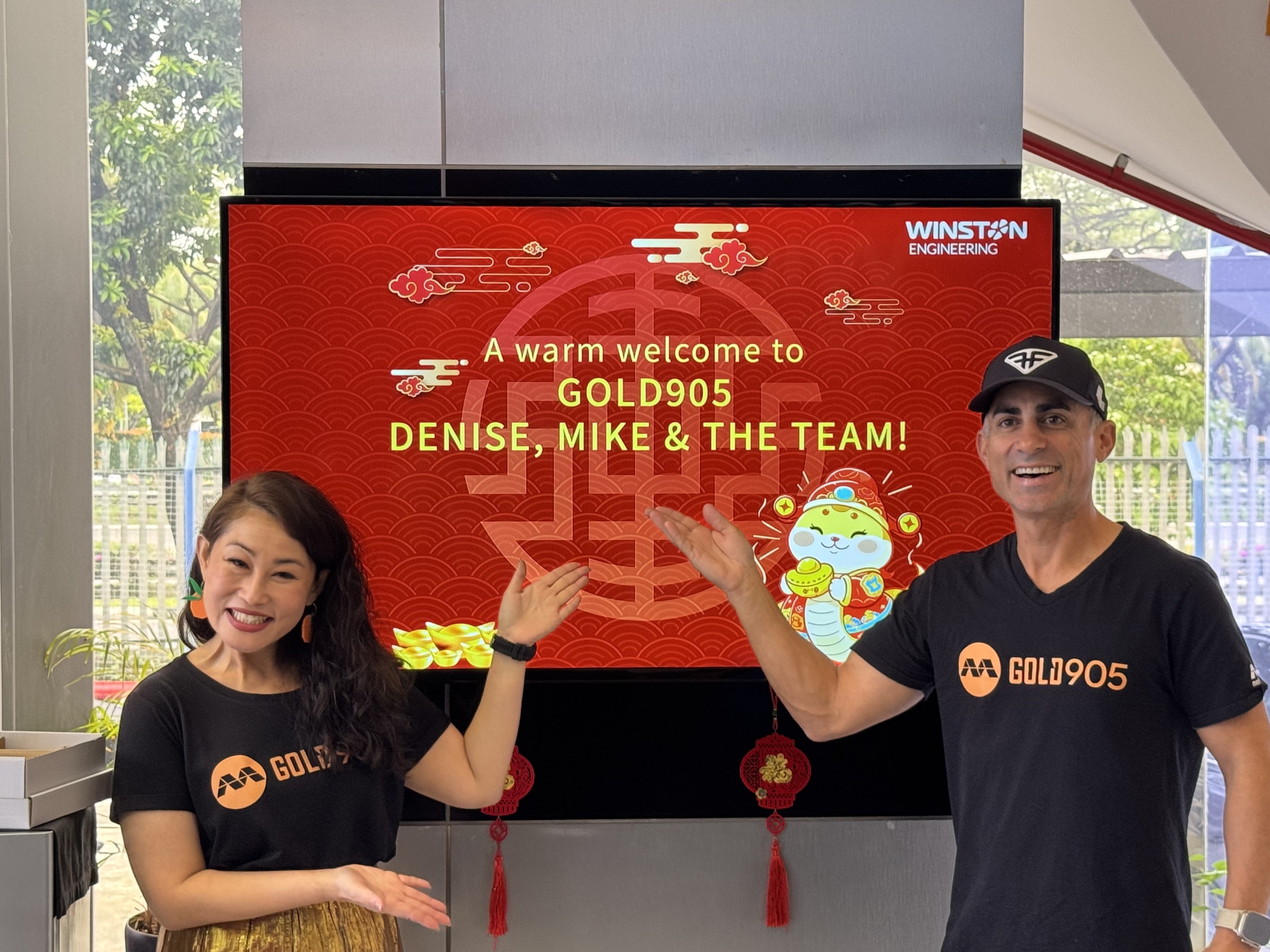 A Prosperous Celebration: GOLD905 Prosperity Toss at Winston Engineering!